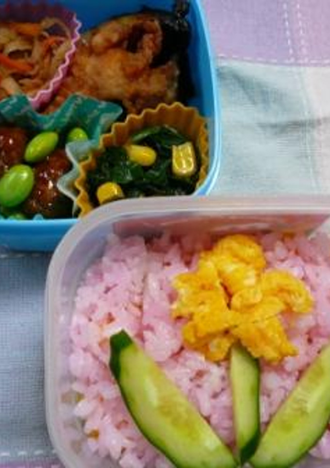 ちらし寿司べんとう＊季節のお弁当＊-レシピのメイン写真