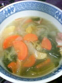 まろやか野菜たっぷりスープ-レシピのメイン写真