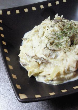 しらたきとおからのクリームパスタ☆-レシピのメイン写真