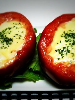 トマトまるごとグラタン♪-レシピのメイン写真