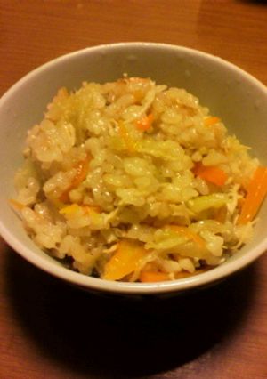 簡単炊き込みご飯-レシピのメイン写真