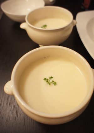 ♪新じゃが新玉ねぎのポタージュ♪-レシピのメイン写真