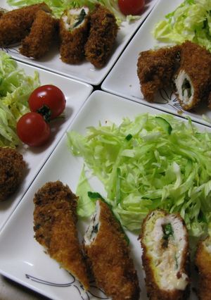 鶏のささみで明太チーズ♪-レシピのメイン写真
