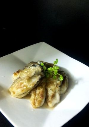 カキ　牡蠣♪バター焼き-レシピのメイン写真