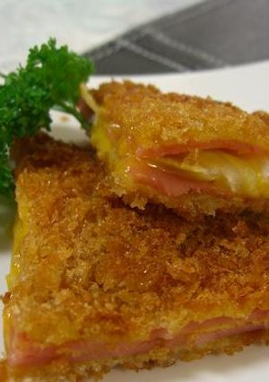 ハムチーズカツ-レシピのメイン写真