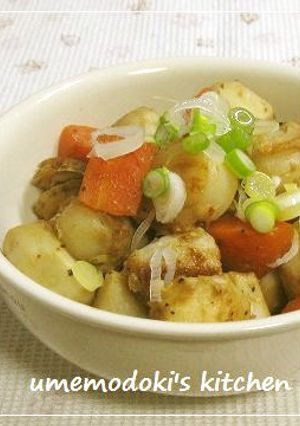 ✿ホタテと里芋と人参のバター醤油炒め-レシピのメイン写真