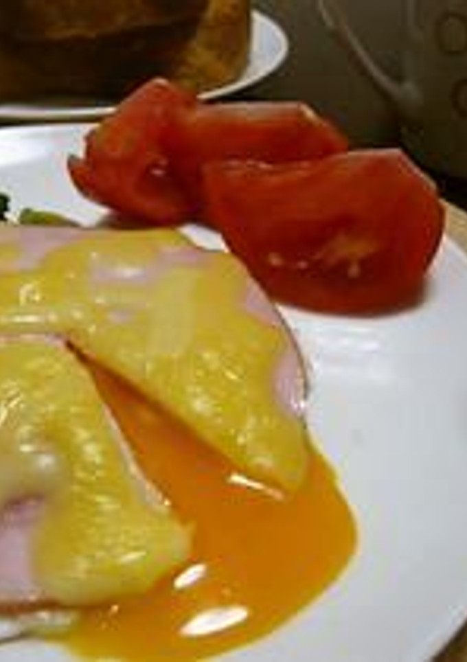 エッグベネディクト風☆目玉焼き-レシピのメイン写真