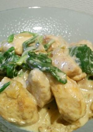 鶏肉のクリーム煮-レシピのメイン写真
