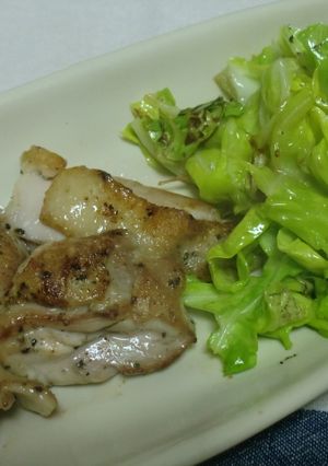 新キャベツと鶏肉のソテー-レシピのメイン写真