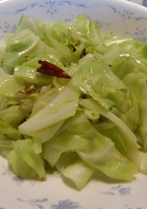 キャベツの簡単甘酢の炒め物-レシピのメイン写真