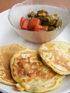 ズッキーニとリコッタのコーンフリッター-レシピのメイン写真