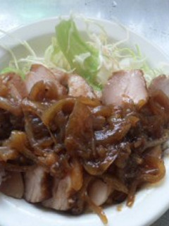 鶏チャーシュー☆玉ねぎソース-レシピのメイン写真