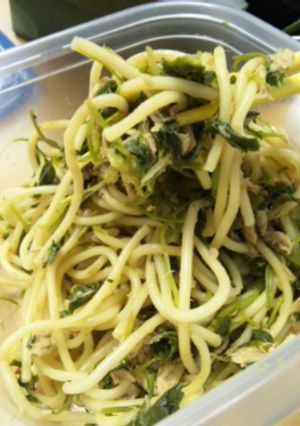 コリアンダーとツナのパスタ-レシピのメイン写真