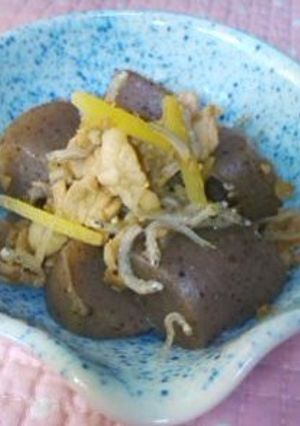 我が家流★こんにゃくの生姜煮-レシピのメイン写真