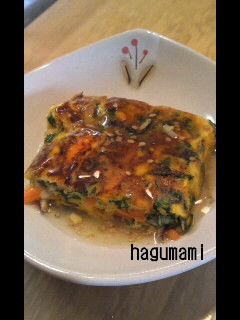 あんかけ野菜玉子焼き-レシピのメイン写真