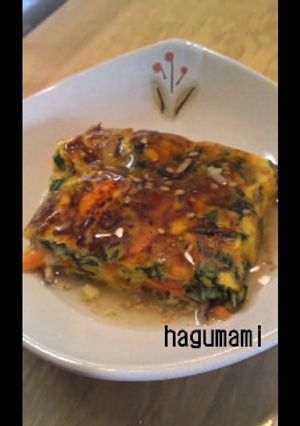あんかけ野菜玉子焼き-レシピのメイン写真