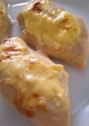 簡単ささみの味噌マヨ焼き-レシピのメイン写真