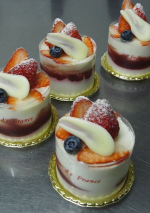 苺レアチーズケーキ-レシピのメイン写真