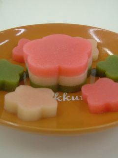 ひし餅風ようかん-レシピのメイン写真