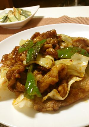 簡単！お手軽♪〜家のお味噌で回鍋肉〜-レシピのメイン写真
