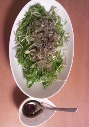 水菜ジャコサラダ-レシピのメイン写真