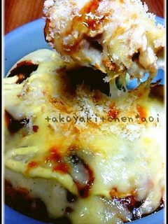 【たこ焼き02】たこ焼きグラタン-レシピのメイン写真