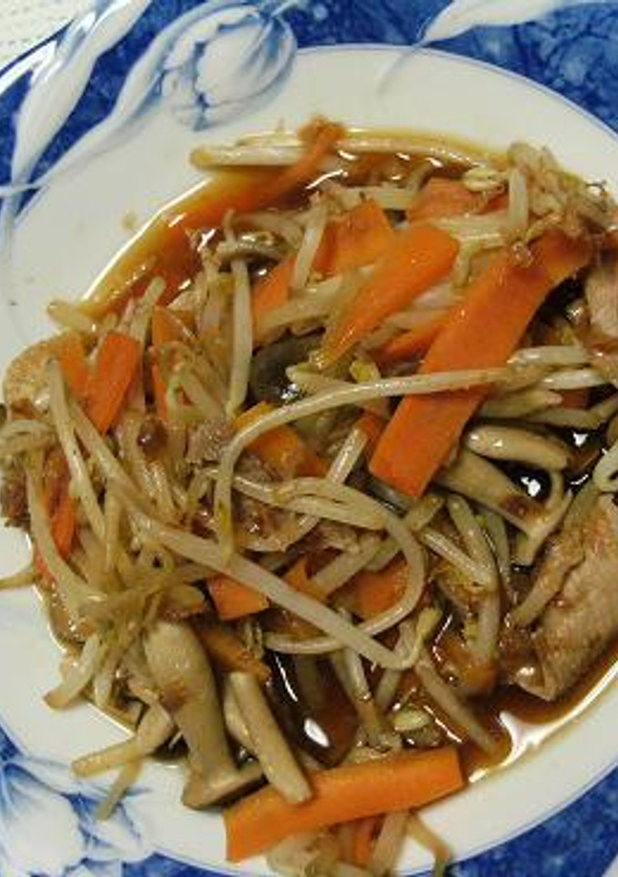 豚肉ともやしのおかか炒め-レシピのメイン写真