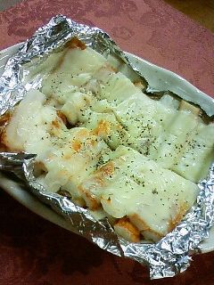 ほんのり甘い♡竹輪のチーズ焼き-レシピのメイン写真