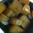 自家製ニンニク醤油で☆こんにゃくの煮物