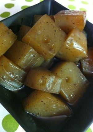 自家製ニンニク醤油で☆こんにゃくの煮物-レシピのメイン写真