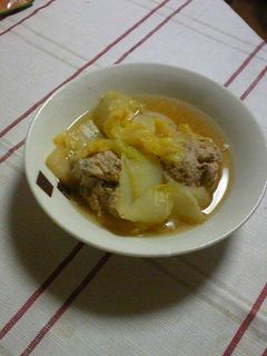 白菜と肉だんごの中華風煮-レシピのメイン写真