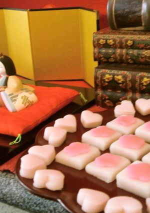 ひな祭りに♪上新粉ですあま風✿　-レシピのメイン写真