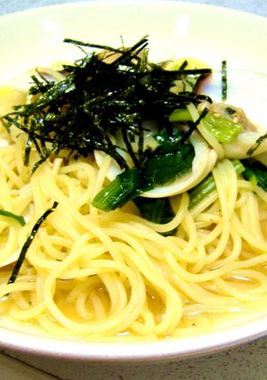 はまぐりスープ仕立ての和風スパゲッティー-レシピのメイン写真