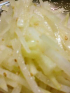 昆布茶で❀大根サラダ❀-レシピのメイン写真