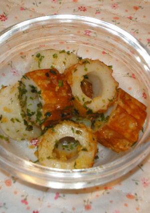 お弁当に!ちくわの青のりマヨ炒め-レシピのメイン写真