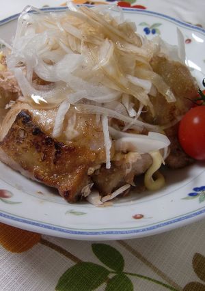 新玉ねぎで！鶏肉のマヨネーズ焼き-レシピのメイン写真