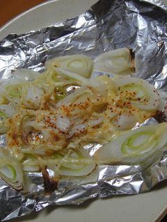 白ねぎのマヨネーズ焼き-レシピのメイン写真