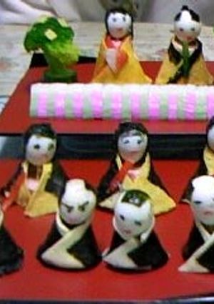 おひなさま-レシピのメイン写真