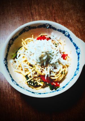 春色＊シラスと菜の花のジェノベーゼパスタ-レシピのメイン写真
