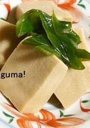 意外な調味料でプロの味！？高野豆腐の煮物-レシピのメイン写真
