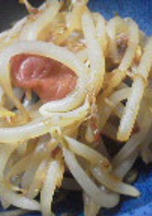 梅ポンもやし-レシピのメイン写真
