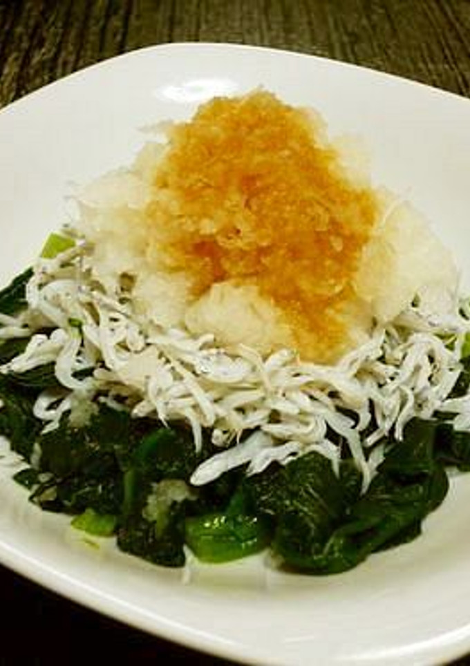 ほうれん草としらすのおろし和え-レシピのメイン写真