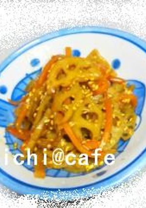 蓮根きんぴら-レシピのメイン写真