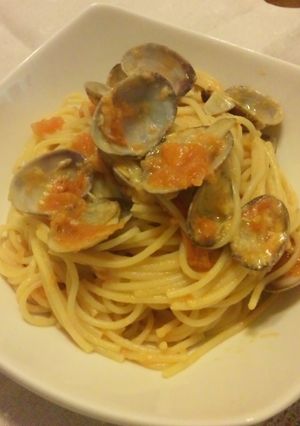 お店の味!トマト&あさりの濃厚パスタ!-レシピのメイン写真