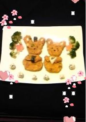 離乳食　ひな祭りの朝ごはん-レシピのメイン写真