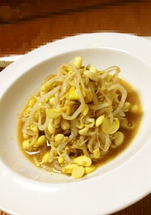 おうち居酒屋♪絶対美味しいもやしのナムル-レシピのメイン写真