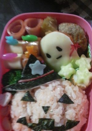 キャラ弁☆ハロウィン☆-レシピのメイン写真