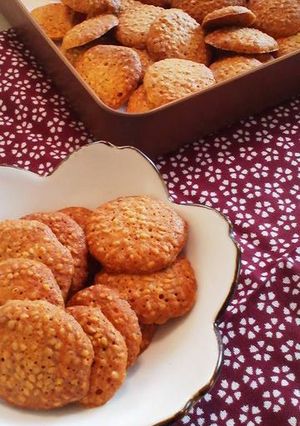 ごま超たっぷり！ごまクッキー-レシピのメイン写真