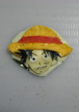 キャラ弁　ワンピース　ルフィ-レシピのメイン写真