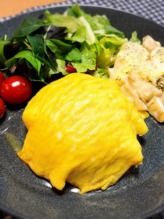 ミートソースの残りdeオムライス-レシピのメイン写真